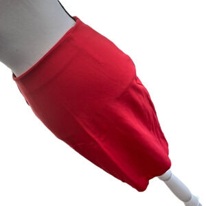𝅺nwot, FOREVER 21, Red, Mini, Pencil, Skirt, Size M, Polyester Blend